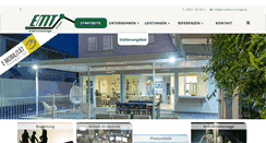Desktop Screenshot of emt-elektromontage.de